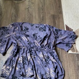 Torrid Purple Blouse